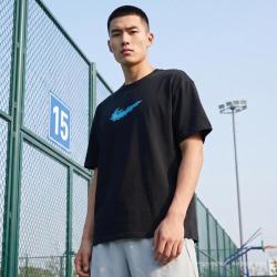 NIKE 夏季透气健身训练跑步休闲运动日常男子短袖T恤