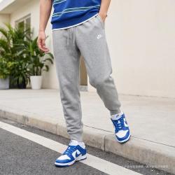 NIKE 春秋经典休闲 日常百搭 男子针织长裤