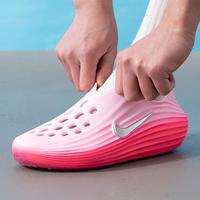 NIKE 七夕情人节配色REACTX REJUVEN8轻便透气低帮女子洞洞鞋凉鞋