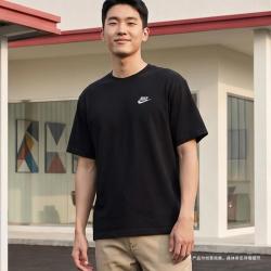 NIKE 夏季 全年通穿 通勤百搭纯棉透气 男子运动短袖T恤