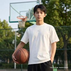 NIKE 夏季Dri-FIT透气通勤百搭纯棉 男子运动短袖T恤