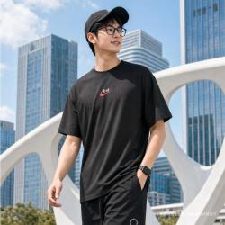 NIKE 全对满分印花图案时尚休闲运动日常男女款宽松短袖T恤
