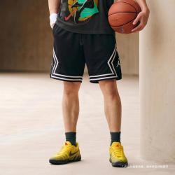 AIR JORDAN Jordan 夏季 Dri-FIT薄款透气 钻石图案/球场主题男子运动短裤