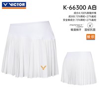 VICTOR 胜利威克多羽毛球服女款吸湿排汗易干梭织运动短裙K-66300