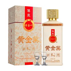 颐坛福 黄金叶52度浓香型500ml*2瓶500ml*6瓶礼盒装纯粮食酿造高度高档