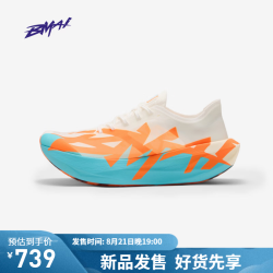 必迈 驚碳4.0新款超轻惊碳4跑步鞋专业马拉松全掌碳板竞速比赛运动鞋男 乘风破浪 48