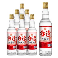 阿嵔山 53度清香型白酒整箱六瓶装纯粮食口粮酒台湾高粱酒450ml6瓶