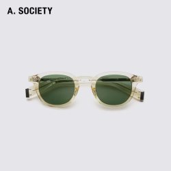 A.SOCIETY A.CLASSICS 系列圆框复古太阳镜男女防晒墨镜舒适 AMOS