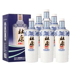 杜康 酒祖杜康酒浓香型酒纯粮食酒50度500ml*6瓶口粮酒口粮整箱老窖