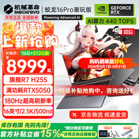 机械革命 蛟龙16 Pro RTX5060显卡 灰色 16GB+512GB 笔记本电脑