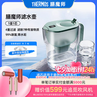THERMOS 膳魔师 HAP-141 净水壶 滤水壶 家用过滤器 GR1壶1芯 4.5L