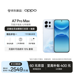 OPPO A7 Pro Max 10000mAh大电池 乘风破浪 12GB+512GB 手机