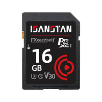ISANSTAN SD存储卡 U3 V30 4K高速