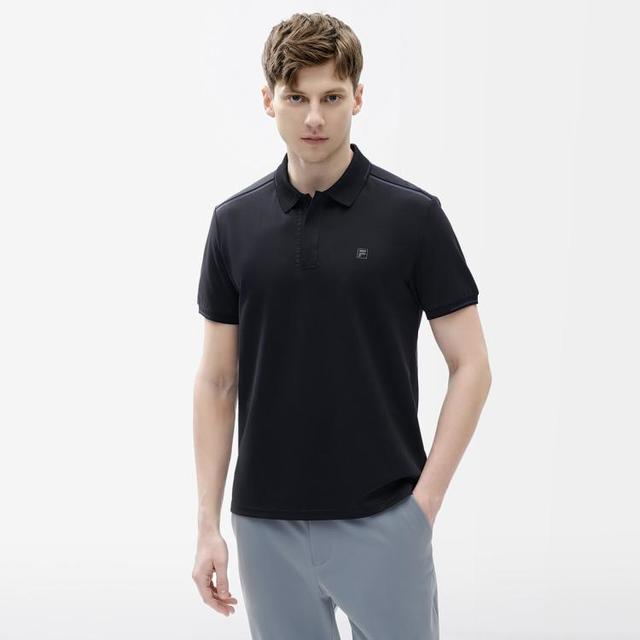 限尺码：FILA 简约舒适 男士Polo衫