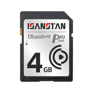 ISANSTAN 4GB SD存储卡