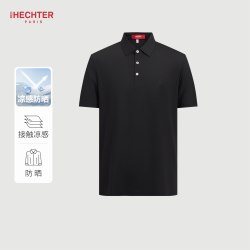 HECHTER 赫仕特上衣夏季翻领T恤休闲短袖polo衫