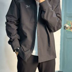 ARC'TERYX Arcteryx始祖鸟 CRONIN Cotton 翻领衬衫夹克外套 男款X8448