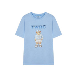 TEENIE WEENIE 小熊女装圆领T恤 蓝色 M