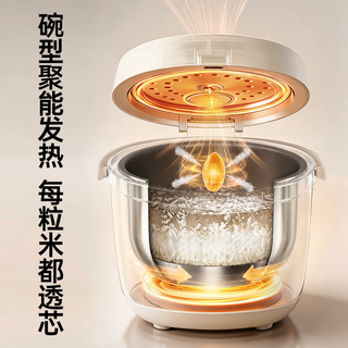 BRUNO 纯钛内胆0涂层不粘 2.5L 电饭煲