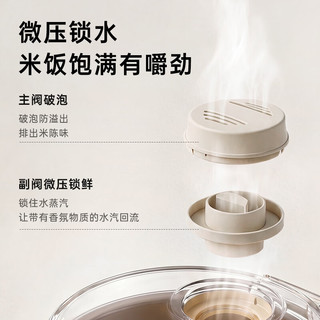 BRUNO 纯钛内胆0涂层不粘 2.5L 电饭煲