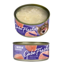 口袋厨房 猫罐头猫咪湿粮猫咪补水营养猫零食猫主食罐头85g*6/12罐