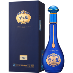 洋河 梦之蓝 M6+ 40.8%vol 绵柔型白酒 550ml 单瓶装