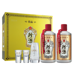 珍酒 佳品经典 53%vol 酱香型白酒  500ml*2瓶