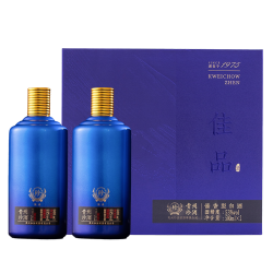 珍酒 佳品礼赠 53%vol 酱香型白酒 500ml*2瓶