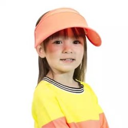 后益 明星同款mini款防晒帽伸缩帽儿童太阳帽户外防紫外线