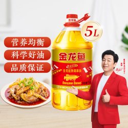金龙鱼 黄金比例食用调和油 5L