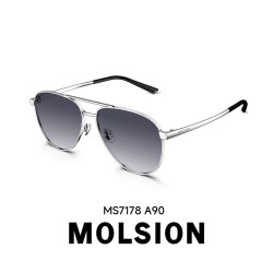 MOLSION 26新品墨镜飞行镜防晒防紫外线开车太阳镜MS7178