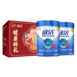 伊利奶粉旗舰店中老年高钙高蛋白成人营养奶粉礼盒装官方正品