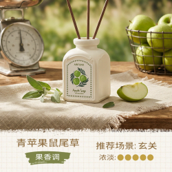 椰放 airfunk小花盆香薰精油无火卧室内香氛持久留香