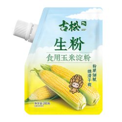 古松食品 古松烘焙食用带嘴玉米淀粉红薯马铃薯淀粉家用面粉生粉勾芡嫩肉粉