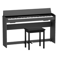 Roland F107 88键重锤电钢琴 黑色 含琴凳耳机