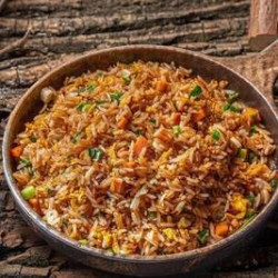 黄金甲红葱蛋炒饭