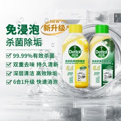 滴露 洗衣机清洁除菌液 柠檬清新