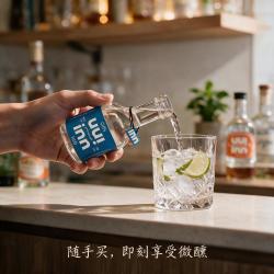牛引 金酒40度50ml法国进口洋酒小瓶装便利店调酒基酒鸡尾酒