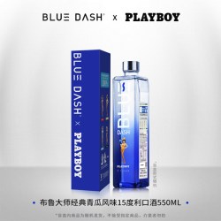布鲁大师 &PLAYBOY联名盲盒款利口酒15度果酒零糖550ML青瓜力娇酒
