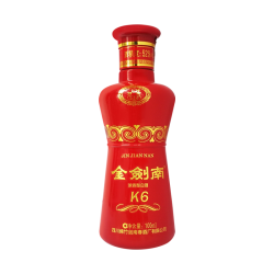 剑南春 金剑南K6 52度100ml小酒 浓香型白酒