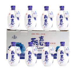 塔牌 黄酒8年牡丹丽春375ml*8瓶整箱装礼盒手工冬酿花雕特型黄酒