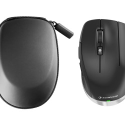 3Dconnexion CadMouse 紧凑型无线光学鼠标 USB C 右手哑光黑色