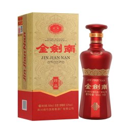 剑南春 金剑南珍品 52度500ml单瓶 浓香型