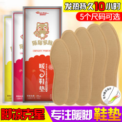 丽暖堂 暖脚神器发热鞋垫加热鞋垫自热暖足贴暖脚垫暖脚贴女男儿童一次性