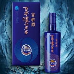 泸州老窖 百年泸州老窖窖龄酒 窖龄90年52度500ml*2瓶 浓香型