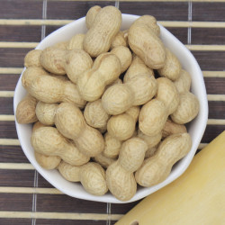 原味小炒花生散装农家手工铁锅炒花生带壳香熟花生休闲零食500g