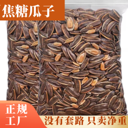新货焦糖味正宗500G正品葵花籽瓜子好吃解馋休闲袋装零食