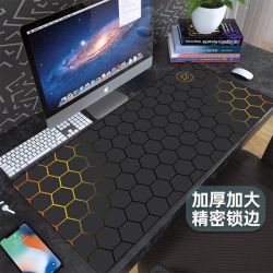 鼠标垫超大号办公加厚卡通可爱男女生电脑游戏专用电竞护腕大桌垫