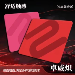 卓炽威鼠标垫电竞专用大号加厚csgo游戏FPS吃鸡无畏契约专用垫