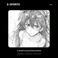 白恋漫画风二次元FPS电竞瓦CS游戏中性现货鼠标垫